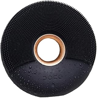 Facial cleaning device intelligent sonic doco v001 with double -power facial skin care tool | Waterproof IPX7 | Type C loading - Black.. DIAYTAR NIGERIA: Connecting Nigerians with their needs through affordable prices and 5-8 day shipping.
