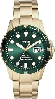 Fossil quartz watch for men, analog display and stainless steel bracelet, FS5658 model.. DIAYTAR NIGERIA: Revolutionizing accessibility to quality products at budget-friendly prices across Nigeria.