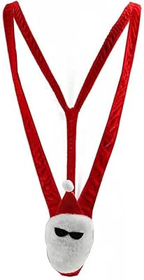 Sexy underwear for men funny men Santa Claus Mankini thong Cosplay Cosplay Christmas gift T085L, L.. DIAYTAR NIGERIA delivers what matters - quality, affordability, and prompt nationwide shipping.