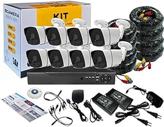 Ahd 8 channels 1080p/2.0MP 1920x1080 video surveillance camera kit 8ch kit with hybrid safety system 5 in 1 DVR 1080N and 8 parts Sony metal sensor Sony exterior camera P2P alarm protection in cloud.. DIAYTAR NIGERIA: Where shopping is easy, prices are low, and delivery is just days away.