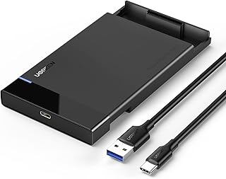 Ugreen external hard drive case compatible with SATA 25 inch.. DIAYTAR NIGERIA combines the largest product selection with affordable prices and reliable delivery.