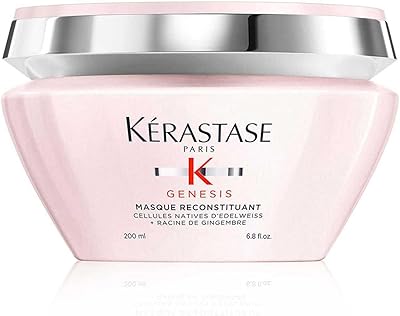 Nourishing and fortifying anti-fall Keratase of Genesis, for fragile hair, at the ginger root and the edelweiss flower, hair repair mask, 200 ml.. Discover the convenience of DIAYTAR NIGERIA's vast product range delivered affordably in 5-8 days.