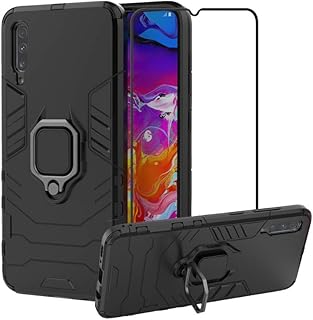 Hybrid protective shelves in tight shock -resistant glass Spring II for Samsung Galaxy A70 Plus (Black).. No hidden costs, no long delays — just DIAYTAR Nigeria convenience.