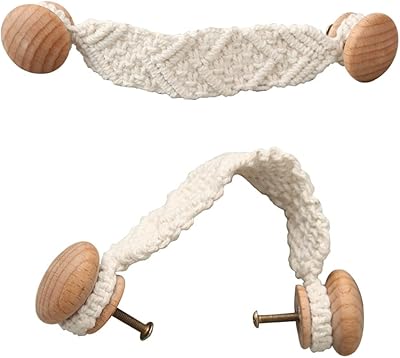 Makingtech door handles in rope handles of wooden draw handles for drawer, cabinet, kitchen cabinet, cabinet (2 rooms).. DIAYTAR NIGERIA: Nigeria's answer to affordable online shopping with reliable 5-8 day delivery guarantee.