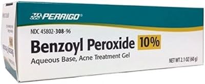 Acne treatment gel at Benzoyle Peroxide at 10 % Perego, 60 ml.. Experience retail convenience with DIAYTAR NIGERIA's comprehensive platform and 5-8 day nationwide shipping.