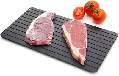 MEETS DEPONGELATION PLATE/PLATE. Quick defrosting tray for all meats. Natural thawing plate for meats. defrost all foods effortlessly.. DIAYTAR NIGERIA: Where quality meets affordability, with thousands of products delivered in less than 8 days.