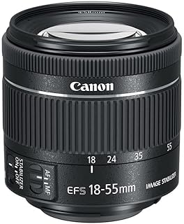 Objective Canon EF-S 18-55mm F/4-5.6 IS STM For Camera-Black.. Transform your shopping experience with DIAYTAR NIGERIA's vast product selection delivered at unbeatable prices.