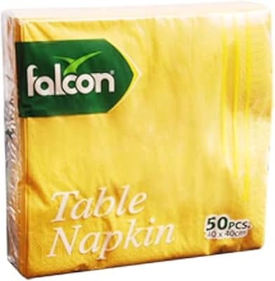 Displayed Paper Hykers Yellow Falcon 33 x 33 cm (1 pack x 50 sheets).. DIAYTAR NIGERIA bridges the gap between desire and affordability with nationwide delivery in under 8 days.