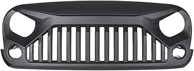 Front grille front in ABS for Jeep Wrangler 2007-2018, air bumper air intake, modified central grille, car style accessories.. DIAYTAR NIGERIA: Where every shopping need is met with affordable prices and timely delivery.
