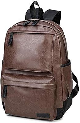 Korean leather strap bag for men, leisure school backpack for laptop for men W-8471, brown.. Your trusted shopping companion, DIAYTAR NIGERIA delivers affordable solutions in just 5-8 days.