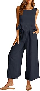 Summer set two -piece in linen for women composed of a high short and long sport pants with pockets.. Experience convenient online shopping on DIAYTAR Nigeria — wide selection and affordable delivery.