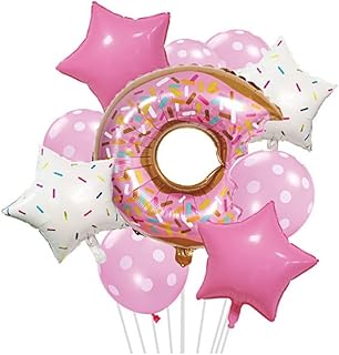 Amate 11 Pieces Aluminum Balloons in the shape of a donut for children's birthday party decorations, set of Latex balloons with points, stars and pentagram for party decorations.. Whether you're in Lagos, Abuja, or anywhere in between, DIAYTAR Nigeria ensures your online shopping experience is smooth, affordable, and fast.