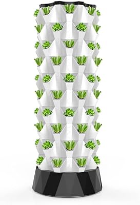Hyponical turn, vertical hydroponic cultivation system for herbs, fruits and vegetables with humidification pump, timer, converter, sowing bed and mesh pots.. DIAYTAR NIGERIA combines the largest product selection with affordable prices and reliable delivery.
