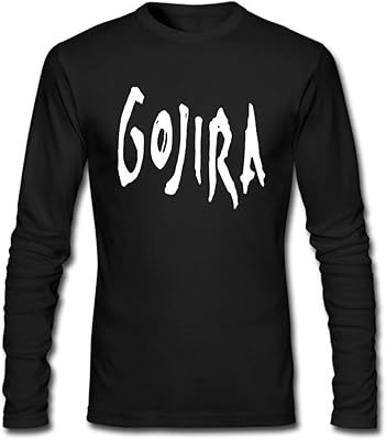 T-shirt in long-sleeved cotton with Gojira DIY Band for men logo.. Nigeria's favorite online shopping platform, DIAYTAR offers unbeatable prices and delivery within a week.