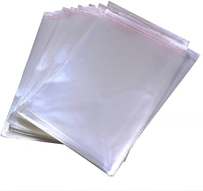 50 transparent cellophane bags closing 12 "x 16", perfect for packing clothes, t-shirts, brochures, prints and handmade gift bags.. Your complete shopping solution, DIAYTAR NIGERIA offers extensive choice with competitive prices and delivery.