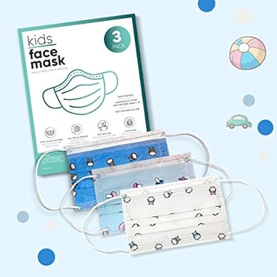 Disposable mask printed for children - 3 thicknesses - matching colors for boys (pack 3).. Navigate through thousands of products at pocket-friendly prices with DIAYTAR NIGERIA's easy-to-use platform.