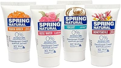 My Way Men and Women Deodorant Stick For Men, Honey, Rose Water, Fresh Amber Perfume, 4x40 ml.. DIAYTAR NIGERIA: Connecting every Nigerian with quality products at prices everyone can afford.