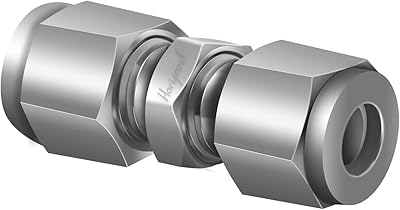 Horizonxt compression tube in stainless steel, Union 1/4 "Od... Shop from anywhere in Nigeria and receive your DIAYTAR purchases at affordable prices within a week.