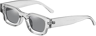 Rectangular sunglasses polarized in ISO fashion for men with thick square frame and glasses blocking 100 % UV.. From household needs to gadgets, DIAYTAR Nigeria has it all.