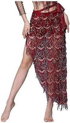 Munafie Dance Sharba Egyptian Dress Fringe Triangle Small Hache Skirt.. Discover a new way to shop with DIAYTAR NIGERIA's comprehensive marketplace and quick delivery options.
