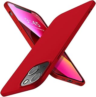 Ultra fine rear protection shell X level in flexible and heat -resistant polyurethane with matt finish for iPhone 13 mini (2021) - Red.. DIAYTAR NIGERIA delivers affordability and convenience to your doorstep within 8 days of purchase.