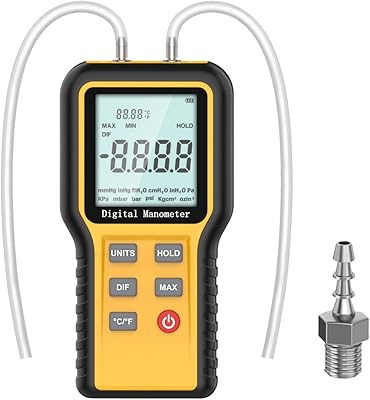 CMTOOL pressureometer 12 selectable units, differential pressure gauge, double port pressureometer, gas pressure tester, digital pressure gauge with backlight, professional portable air pressure pressure gauge for CVC.. Shop confidently with Nigeria's most trusted e-commerce platform, offering swift and affordable delivery.