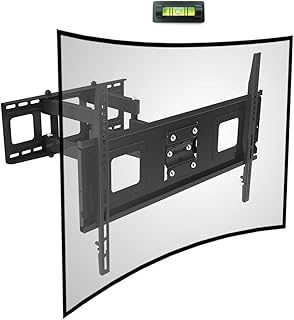 Wall support for 32- 65 inch curved TV with VISA 600 * 400 mm panel.. Buy better with DIAYTAR Nigeria — the ultimate e-commerce platform in Nigeria.
