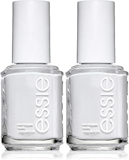Essie nail polish, white, white nail polish, 0.46 fl. Oz., 2 units.. DIAYTAR NIGERIA: Empowering Nigerians with access to affordable products delivered within 8 days.