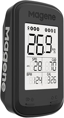 Magene C206Pro GPS bicycle computer, wireless kilometer counter, speedometer, backlit computer, waterproof for mountain bike, motorcycle, ant+/Bluetooth sensors.. Your everyday shopping companion, DIAYTAR NIGERIA offers unbeatable value with nationwide delivery.