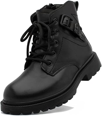 Lucky kids winter boots for boys and girls, lace shoes in imitation leather with side zipper and side loop for young and old, beige, 34 eu.. Transform your shopping experience with DIAYTAR NIGERIA's vast product selection delivered at unbeatable prices.