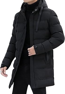 Men's Down jacket Winter jacket long hot coat thick jackets.. DIAYTAR NIGERIA brings the market to your screen with thousands of affordable products delivered to your door.