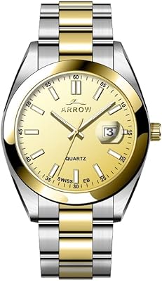 Luxury watch with analogous display for men (5903) with the date.. DIAYTAR NIGERIA: Your trusted partner for affordable online shopping with reliable delivery timeframes.