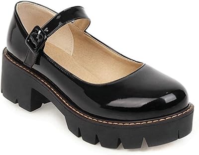 Oxford Mary Janes shoes with low heel, round end and ankle bridle for women, 0.. DIAYTAR NIGERIA revolutionizes online retail with our vast selection and cost-effective delivery options.
