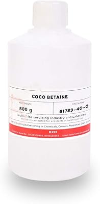 BRM Chemicals Coco Betaine - 500g for the manufacture of soaps, shampoos, cosmetics and DIY personal care for the face, hair, skin and body.. Quality and convenience delivered — shop DIAYTAR Nigeria now.