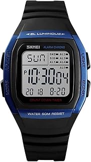 Square digital watch for men, classic, multifunction, waterproof, chronometer, alarm clock with men's gift box by dhnq, bracelet.. DIAYTAR NIGERIA: Bringing affordable shopping solutions with a diverse product catalog delivered nationwide.