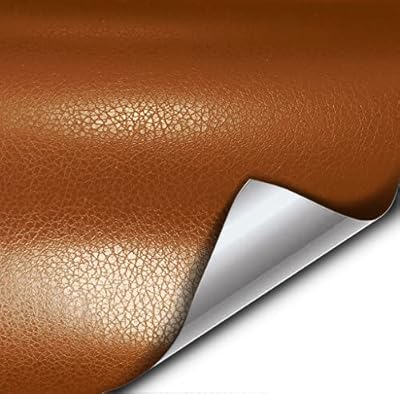 Roller of tinny vinyl wrap in brown leather with lively and soft grain v (1.5 ft x 5 ft).. Your shopping aspirations fulfilled at DIAYTAR NIGERIA with competitive prices and reliable delivery.
