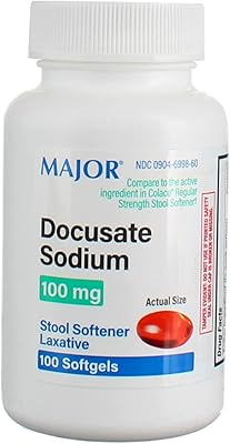 Docusate sodium 100 mg capsules for soft and reliable relief of occasional generic constipation lacolis 100 capsules per bottle, pack of 4 bottles total 400 capsules.. Shop with confidence at DIAYTAR NIGERIA, Nigeria's premier affordable e-commerce platform.