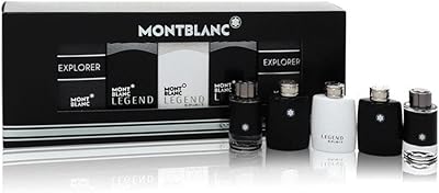 Eau de Toilette Mont Blanc Legend 2 x 4.5 ml + Eau de toilette Explore 2 x 4.5 ml + box Legend Spirit 4.5 ml toilet water box 4.5 ml.. DIAYTAR NIGERIA: Where affordability meets variety, with thousands of products delivered in less than 8 days.