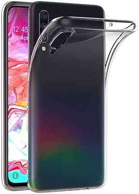 Transparent rear shell absorbing tpu shocks in flexible rubber for Samsung Galaxy A70 (6.7 inch) 6.7 inch.. DIAYTAR NIGERIA makes online shopping accessible with our comprehensive platform and prompt delivery service.