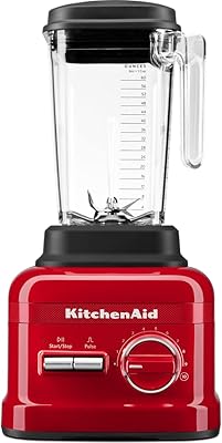 High performance mixer Kitchenaid Queen of Hearts in limited edition, 5KSB6060HBSD, Red Passion.. Shop smart with DIAYTAR NIGERIA, offering a vast product range delivered to your doorstep within a week.
