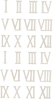 Kohili Lot of 24 slices of wood, figures, wooden shapes for DIY, digital watches, DIY, letters, wooden plate.. Shop without boundaries at DIAYTAR NIGERIA, offering affordable products with convenient delivery times.