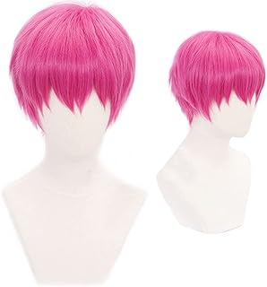 Lina Saiki Hair Kusuo no Sainan Saiki Cosplay Anime Saiki K Halloween Pink Pink Synthetic Hair + Bonnet De Wig.. DIAYTAR NIGERIA revolutionizes access to quality products with affordable prices and dependable shipping.