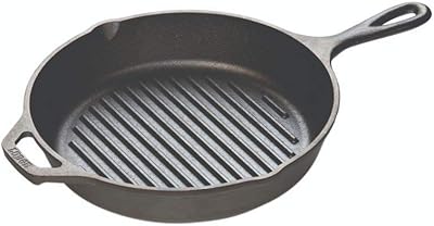 Round toasting stove in a lodge lodge rod 26 cm/10.25 inches, black.. Buy better with DIAYTAR Nigeria — the ultimate e-commerce platform in Nigeria.