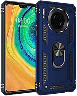Sosus shell for Huawei Nova 4, Robust Military Quality Hybrid shell, integrated metal rotary ring and protection crutch for mobile phone (blue).. DIAYTAR NIGERIA brings the market to your fingertips with affordable prices and prompt delivery service.