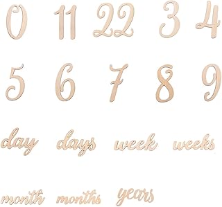 Luluzzi 19 Pieces Baby Sleep Cards, Baby Baby Sign Sign of Baby Sign Sign of Baby, Baby gift boxes, Newborn Photography Card, Monthly Newborn Growth Card.. DIAYTAR NIGERIA connects you with what you need at prices you'll love, delivered within 8 days.