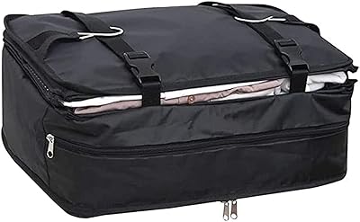 Portable travel bag hanging with 3 layers to organize clothes and shoes during the trip, hanging bag for storage of the wardrobe, black.. DIAYTAR NIGERIA makes quality accessible with our affordable prices and dependable delivery service.