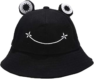 Frog hat, winter hat, fashion hat for women, summer, fall, uni, panama, outdoor, walking, beach, fishing.. DIAYTAR NIGERIA: Where every shopping need is fulfilled with affordable prices and nationwide shipping.