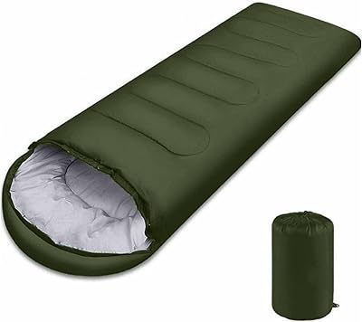 Sleeping bag, sleeping bag for summer open air, camping lunch bag, dark green hood sleeping bag 950 g.. Need it fast? Need it cheap? Choose DIAYTAR Nigeria.