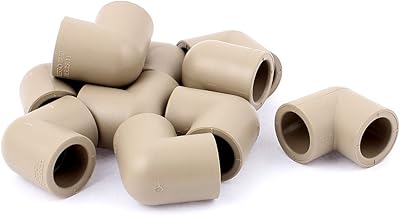 AXIT 25 mm (Household tools) Inner diameter 90 degrees 2 -way Elts of Fluid water pipe fitting PPR (67ry886qf486) gray 10 pieces.. DIAYTAR NIGERIA: Where every click leads to affordable purchases delivered promptly to your door.