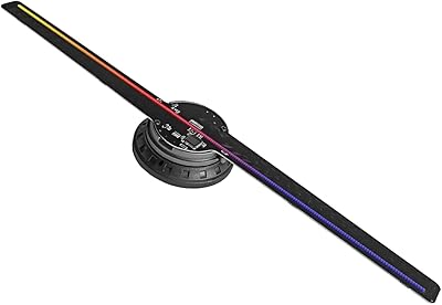 Hologram fan, ideal advertising holographic fan for Christmas, Halloween, Business, Stores and Holidays 16 "with 700 HD 640P video libraries.. Experience shopping satisfaction with DIAYTAR NIGERIA's vast selection and budget-friendly delivery options.